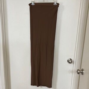 Free People Brown Maxi convertible skirt/dress